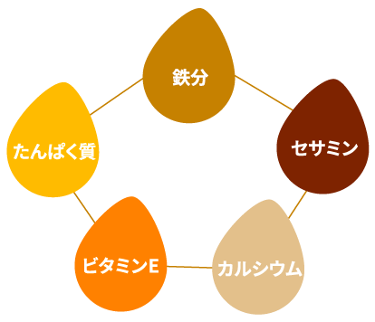 健康に良い食材の組み合わせだから、栄養バランスもGood!