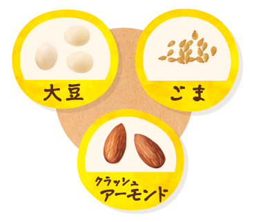 健康に良い食材の組み合わせだから、栄養バランスもGood!