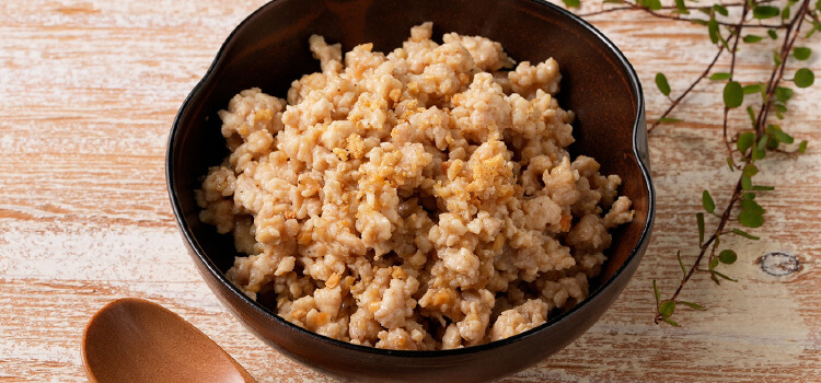 かんたん！アーモンド入 肉そぼろ