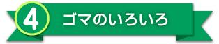 4.ゴマのいろいろ