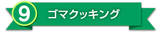 9.ゴマクッキング