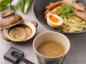 いりこだし和風ゆず風味のつけ麺