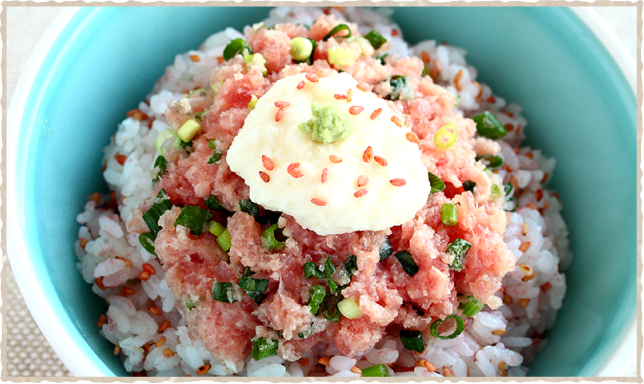 さくらごはんのねぎとろ丼