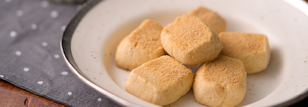 ほろほろきなこクッキー