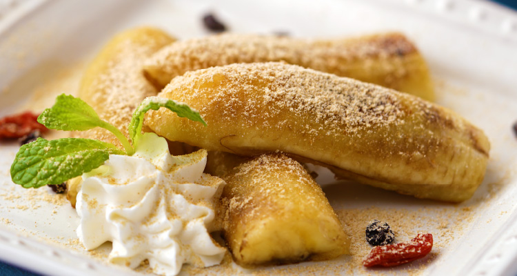 とろけるきなこ焼きバナナ