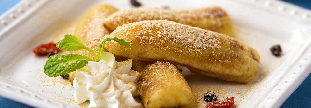 とろけるきなこ焼きバナナ