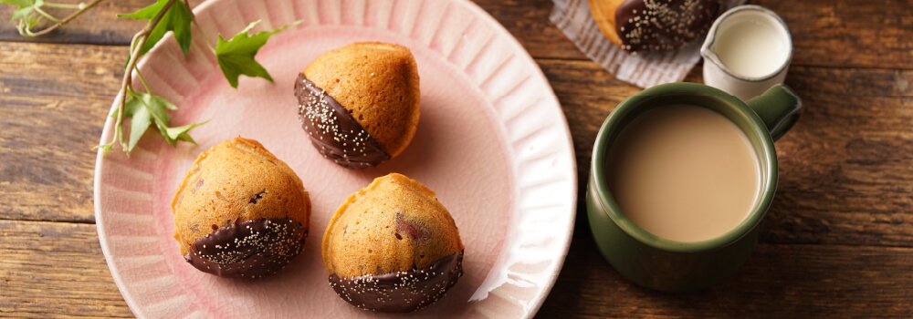 きなこマロンケーキ