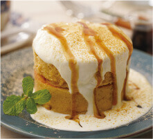 きなことお餅のパンケーキ