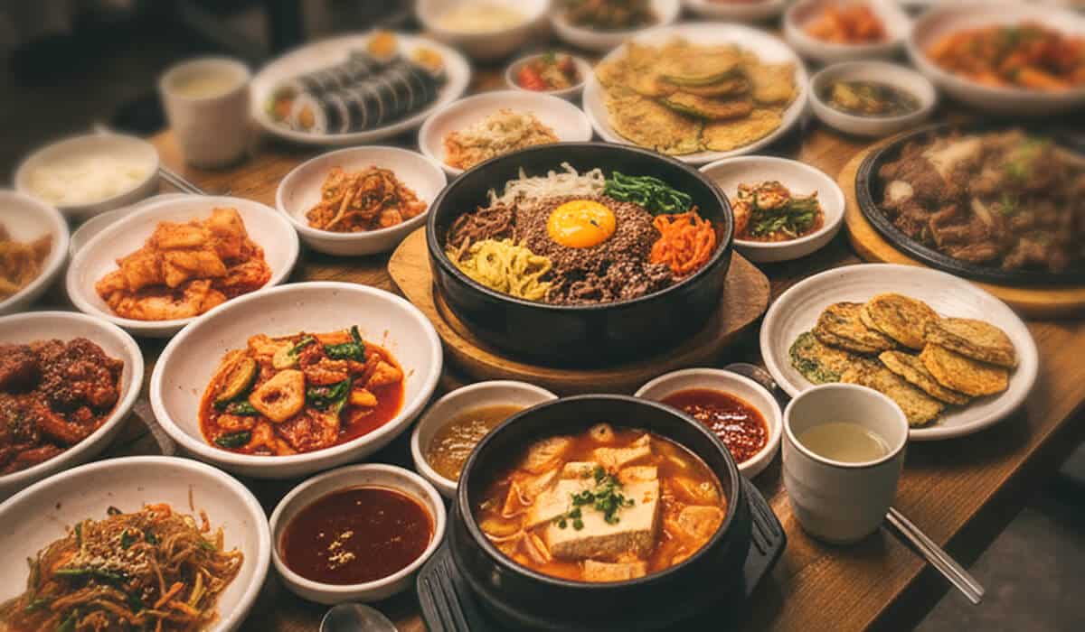 多彩な韓国料理